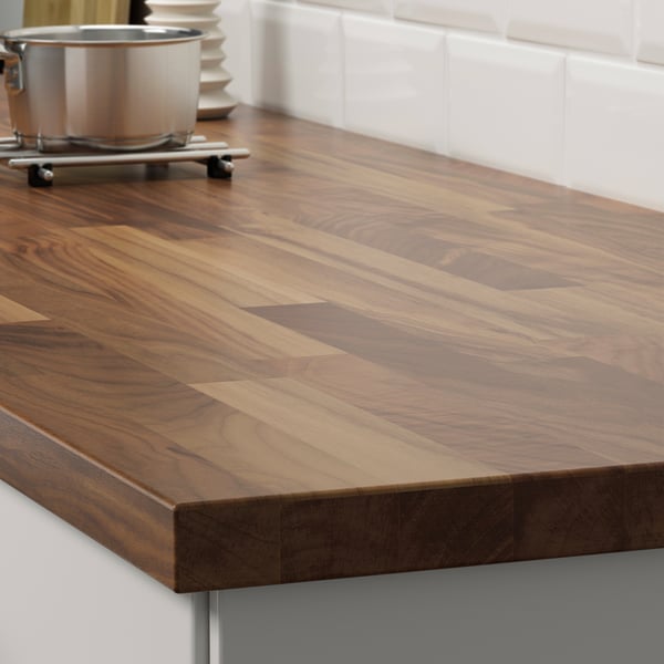 IKEA KARLBY Countertop Walnut/veneer 74x1 1/2 "