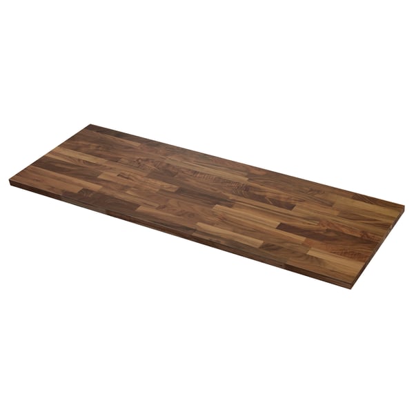 IKEA KARLBY Countertop walnut/veneer 74x1 1/2 "