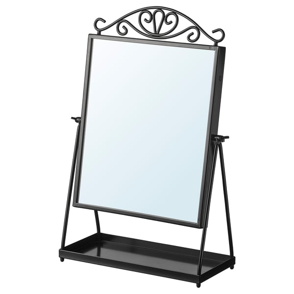 IKEA KARMSUND Table mirror black 10 5/8x16 7/8 "
