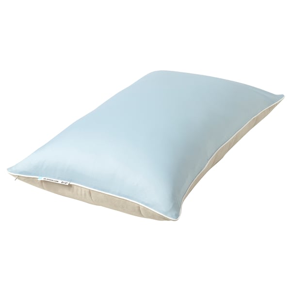 IKEA KEJSAROLVON Pillow protector beige/blue King