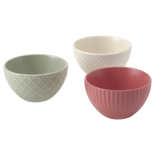 IKEA KEJSERLIG Bowl mixed colors 4 "