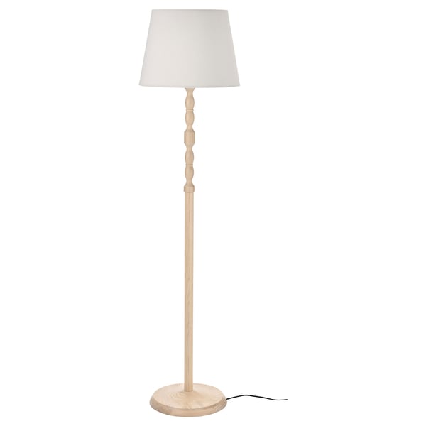 IKEA KINNAHULT Floor lamp ash/white 59 "