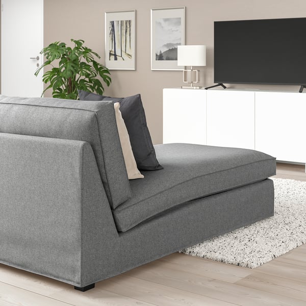 IKEA KIVIK Chaise Tibbleby Beige/gray