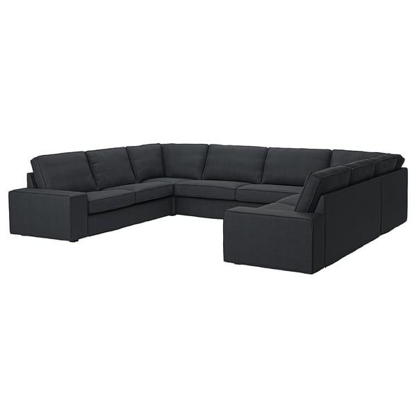 IKEA KIVIK Sectional 6-seat Tresund anthracite
