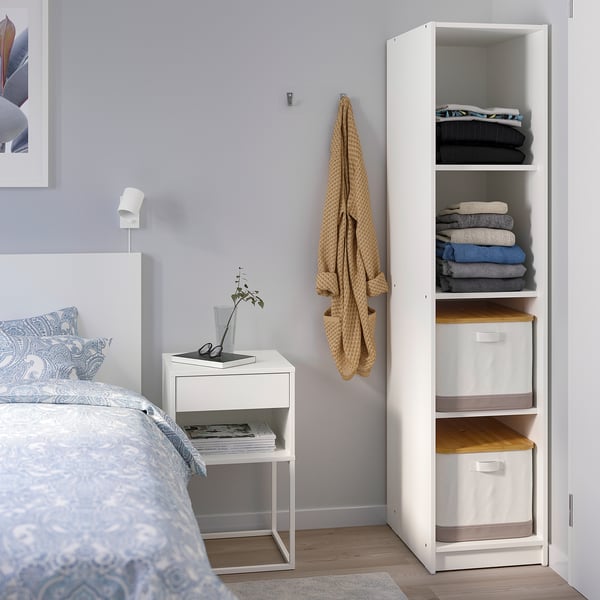 IKEA KLEPPSTAD Open Wardrobe White 15 1/2x69 1/4 "