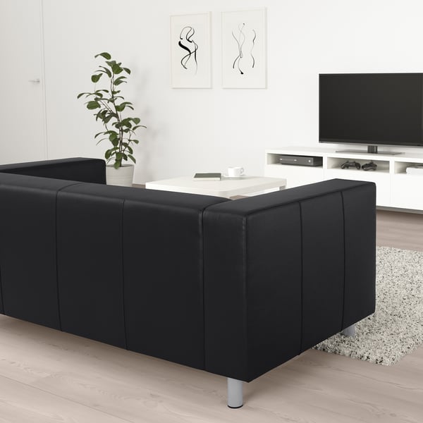 IKEA KLIPPAN Loveseat Bomstad Black