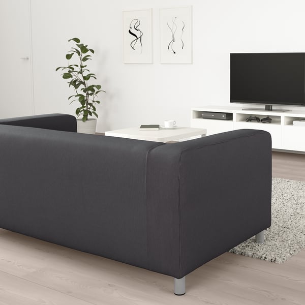 IKEA KLIPPAN Loveseat Vissle Gray