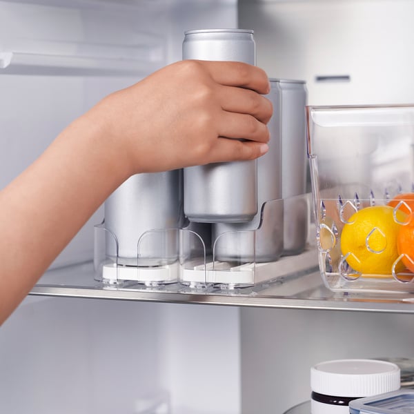IKEA KLIPPKAKTUS Drink Holder For Fridge Clear