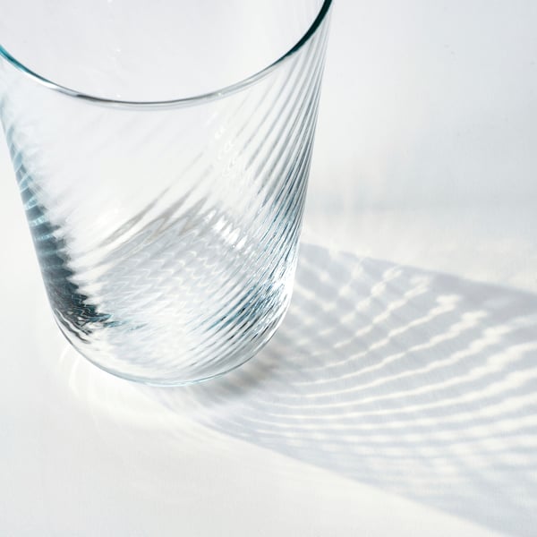 IKEA KLIPPLAX Glass Clear Glass 14 Oz