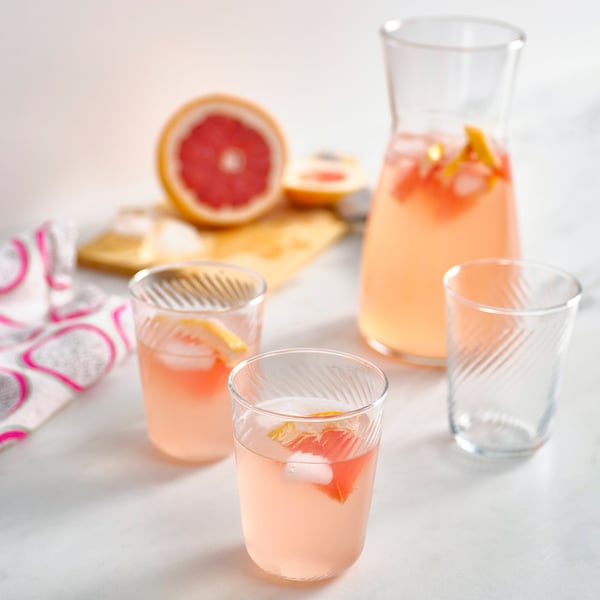 IKEA KLIPPLAX Glass Clear Glass 8 Oz