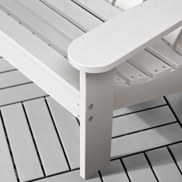 IKEA KLÖVEN Deck Chair Outdoor White
