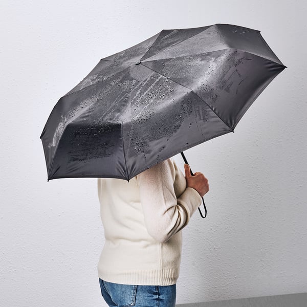 IKEA KNALLA Umbrella Foldable Black