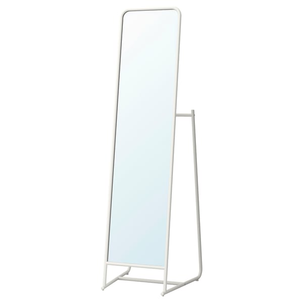 IKEA KNAPPER Floor mirror white 18 7/8x63 "