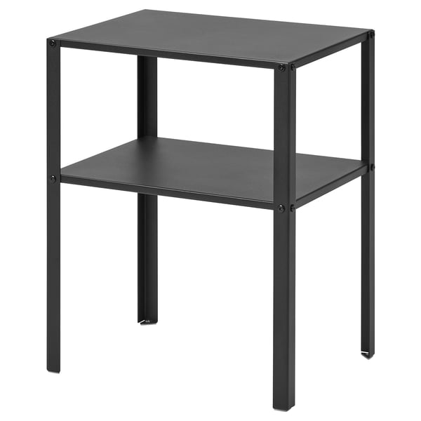 IKEA KNARREVIK Nightstand black 16 1/2x13 1/4 "