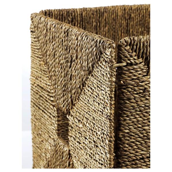 IKEA KNIPSA Basket Seagrass 12 ½x13x12 ½ "