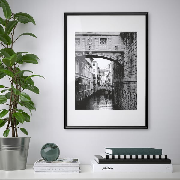 IKEA KNOPPÄNG Frame Black 19 ¾x27 ½ "