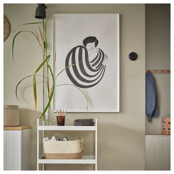 IKEA KNOPPÄNG Frame White 24x35 ¾ "