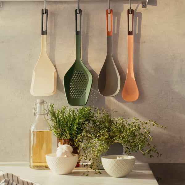 IKEA KNORRHANE Spatula Light Beige/anthracite 13 "