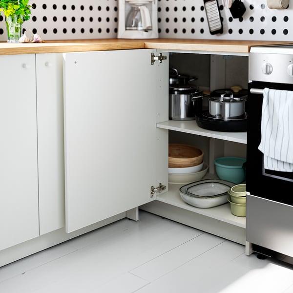 IKEA KNOXHULT Corner Kitchen White