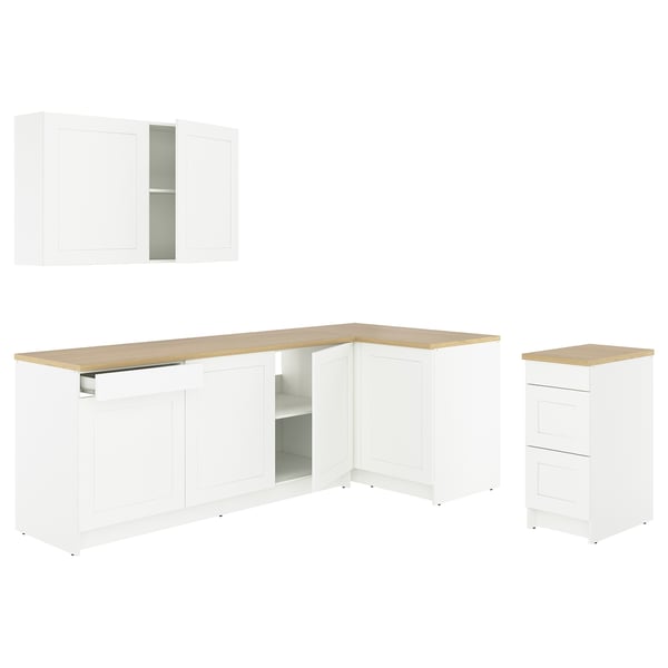 IKEA KNOXHULT Corner kitchen white frame