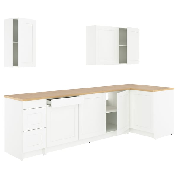 IKEA KNOXHULT Corner kitchen white frame