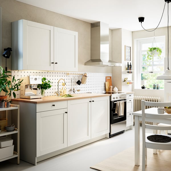 IKEA KNOXHULT Kitchen White Frame 117x24x88 "