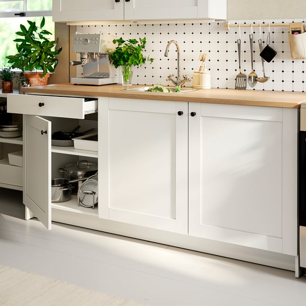 IKEA KNOXHULT Kitchen White Frame 117x24x88 "