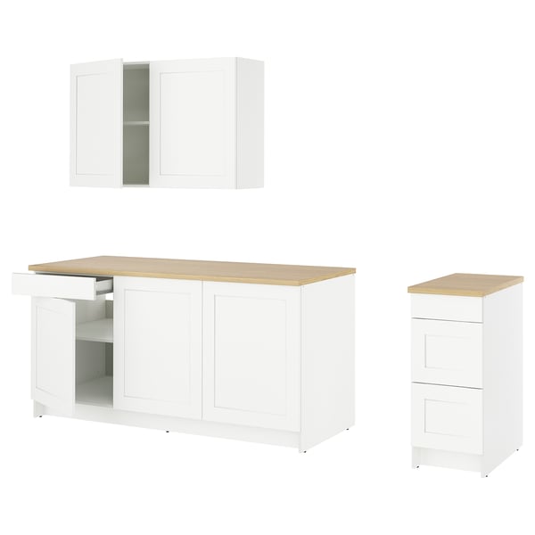 IKEA KNOXHULT Kitchen white frame 117x24x88 "