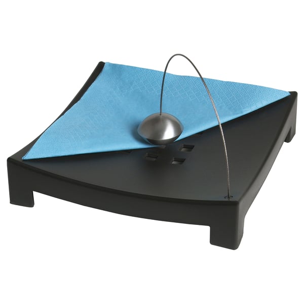 IKEA KNYCK Napkin holder black