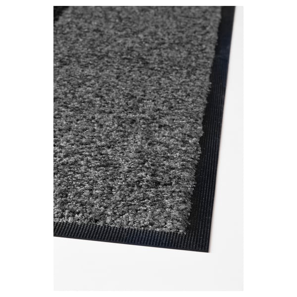 IKEA KÖGE Door Mat Gray/black 2 ' 3 "x2 ' 11 "