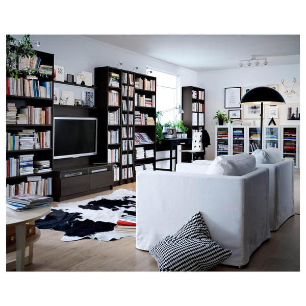 IKEA KOLDBY Cowhide Black