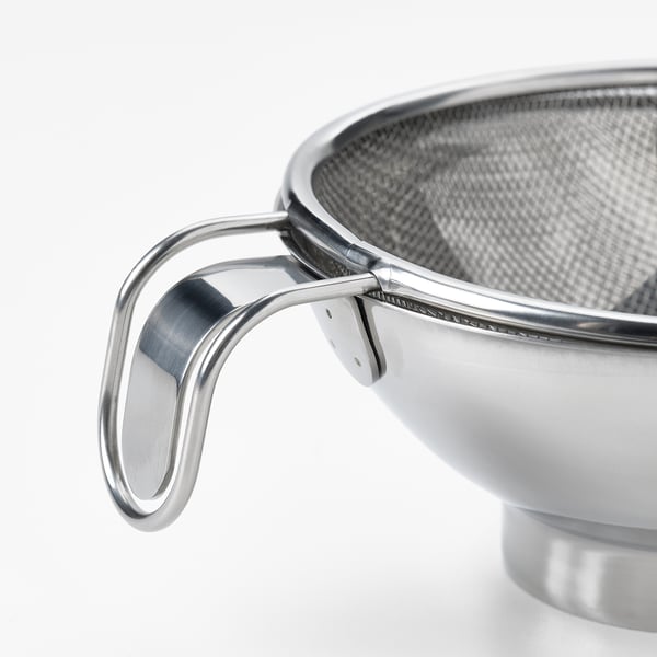 IKEA KORKEN Sifter/funnel Set Of 3 Stainless Steel