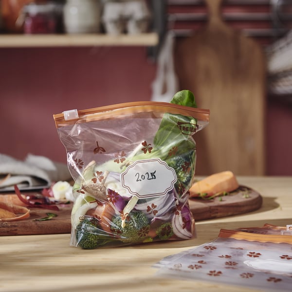 IKEA KÖSSEBÄR Resealable Bag Brown 34 Oz