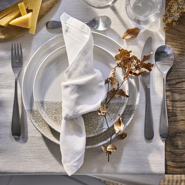 IKEA KRUSTISTEL Napkin White 18x18 "
