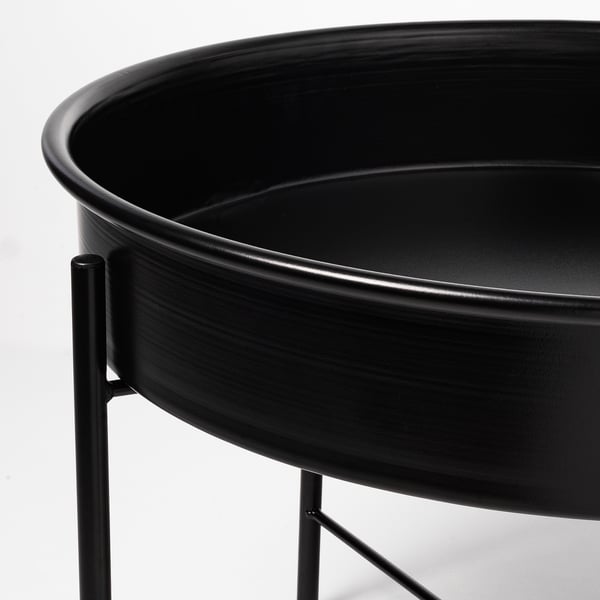 IKEA KULTURSKOG Plant Stand Black 22 ¾ "