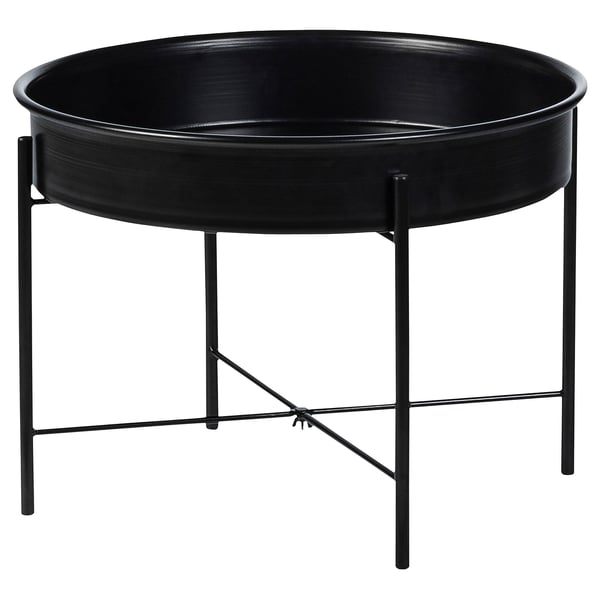 IKEA KULTURSKOG Plant stand black 22 ¾ "