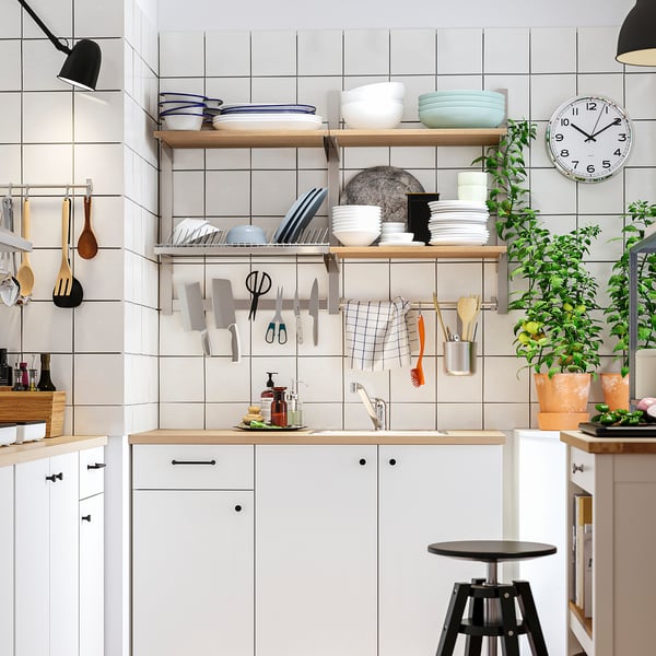 IKEA KUNGSFORS Magnetic Knife Rack Stainless Steel