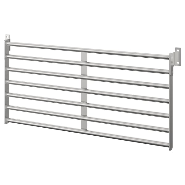 IKEA KUNGSFORS Wall rack stainless steel