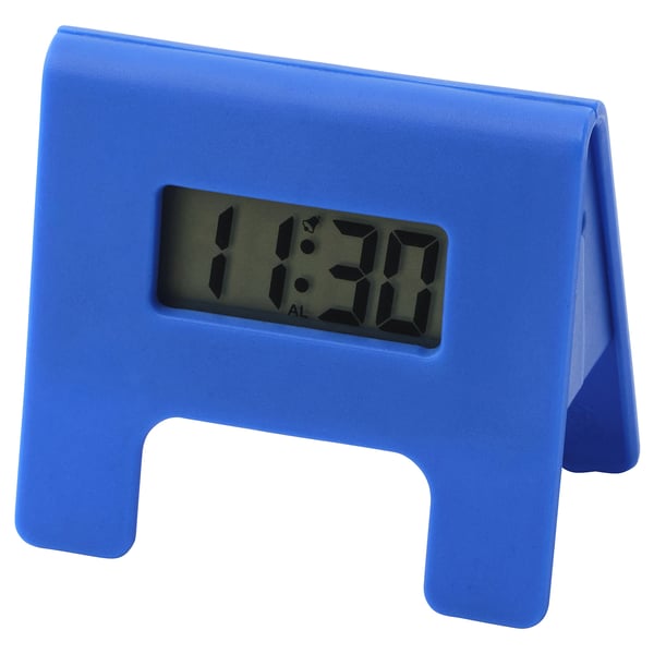 IKEA KUPONG Alarm clock bright blue 2 ¾x2 ¼ "