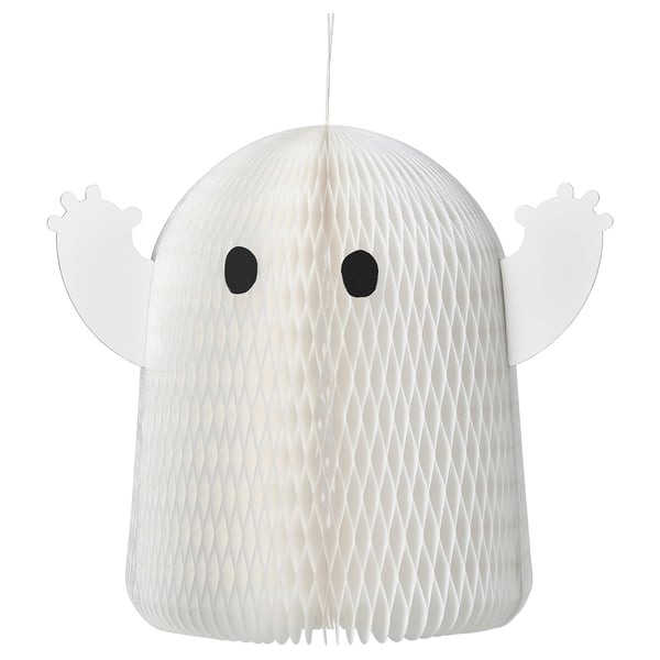IKEA KUSTFYR Hanging decoration ghost white 20 "