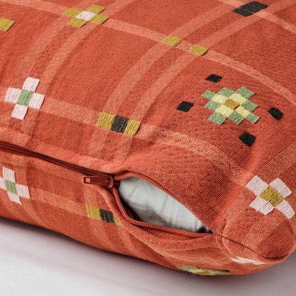 IKEA KUSTGRAN Cushion Cover Red 16x23 "
