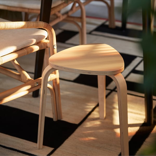 IKEA KYRRE Stool Birch