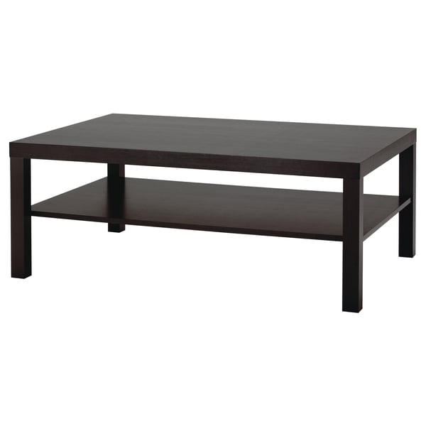 IKEA LACK Coffee table black-brown 46 1/2x30 3/4 "