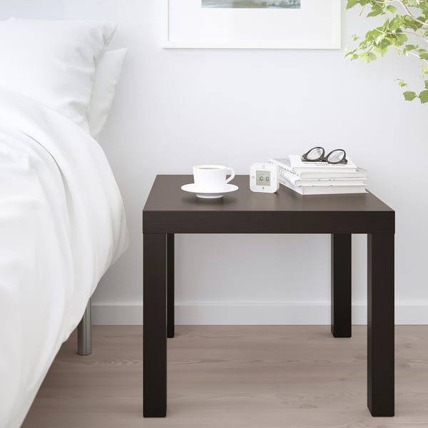 IKEA LACK Side Table Black-brown 21 5/8x21 5/8 "