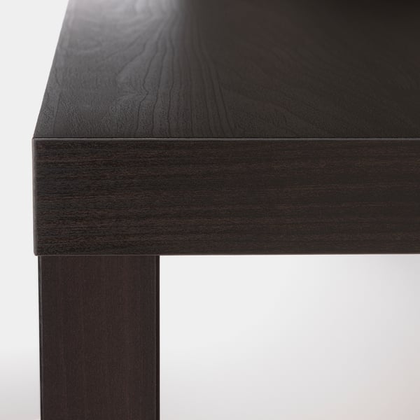 IKEA LACK Side Table Black-brown 21 5/8x21 5/8 "