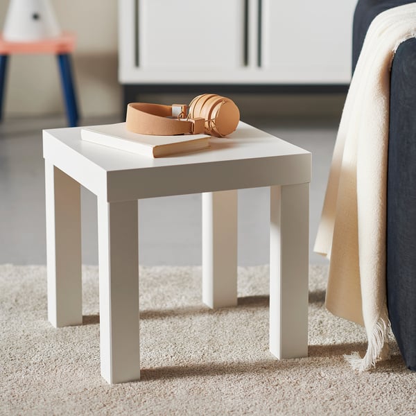 IKEA LACK Side Table White 13 3/4x13 3/4 "