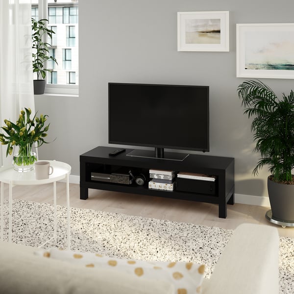 IKEA LACK TV Unit Black-brown 47 1/4x13 3/4x14 1/8 "