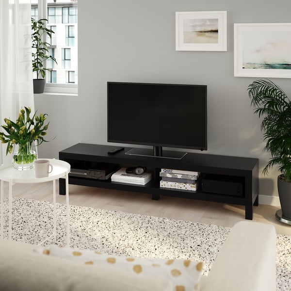 IKEA LACK TV Unit Black-brown 63x13 3/4x14 1/8 "