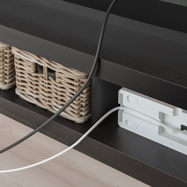 IKEA LACK TV Unit Black-brown 63x13 3/4x14 1/8 "