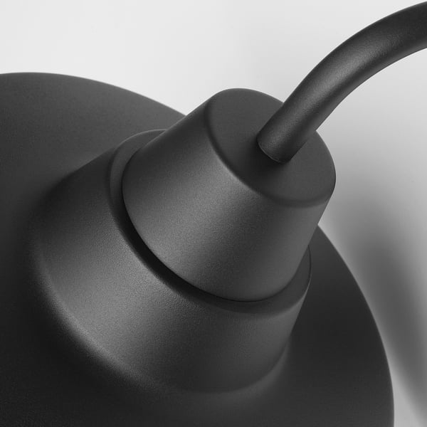 IKEA LÄGERVALL Wall Lamp Outdoor Black